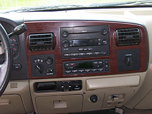 inside truck